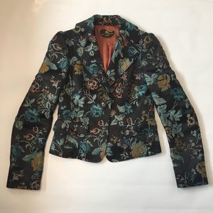 Etro multicolor floral jacket